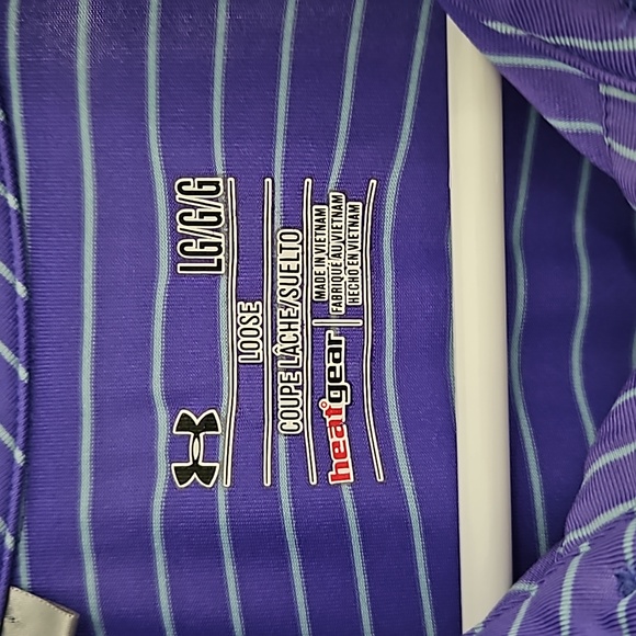 Under Armour Purple Polo Shirt!!! - Picture 4 of 11